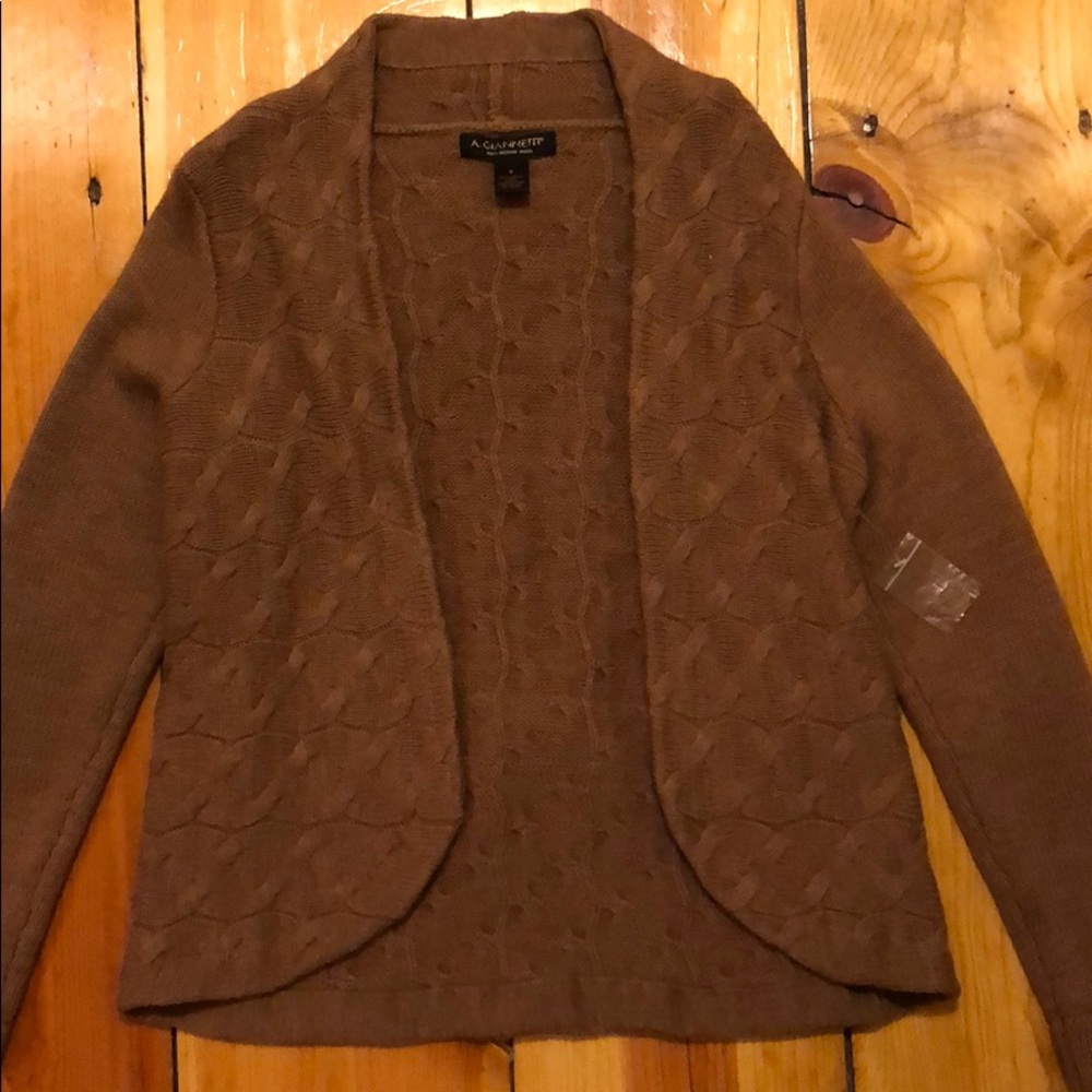 Light Brown Wool Sweater
